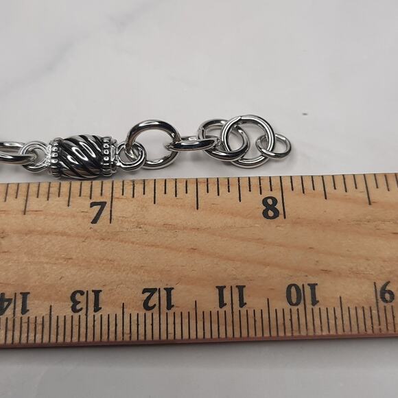 Silver Tone Chain Bracelet - Picture 4 of 4